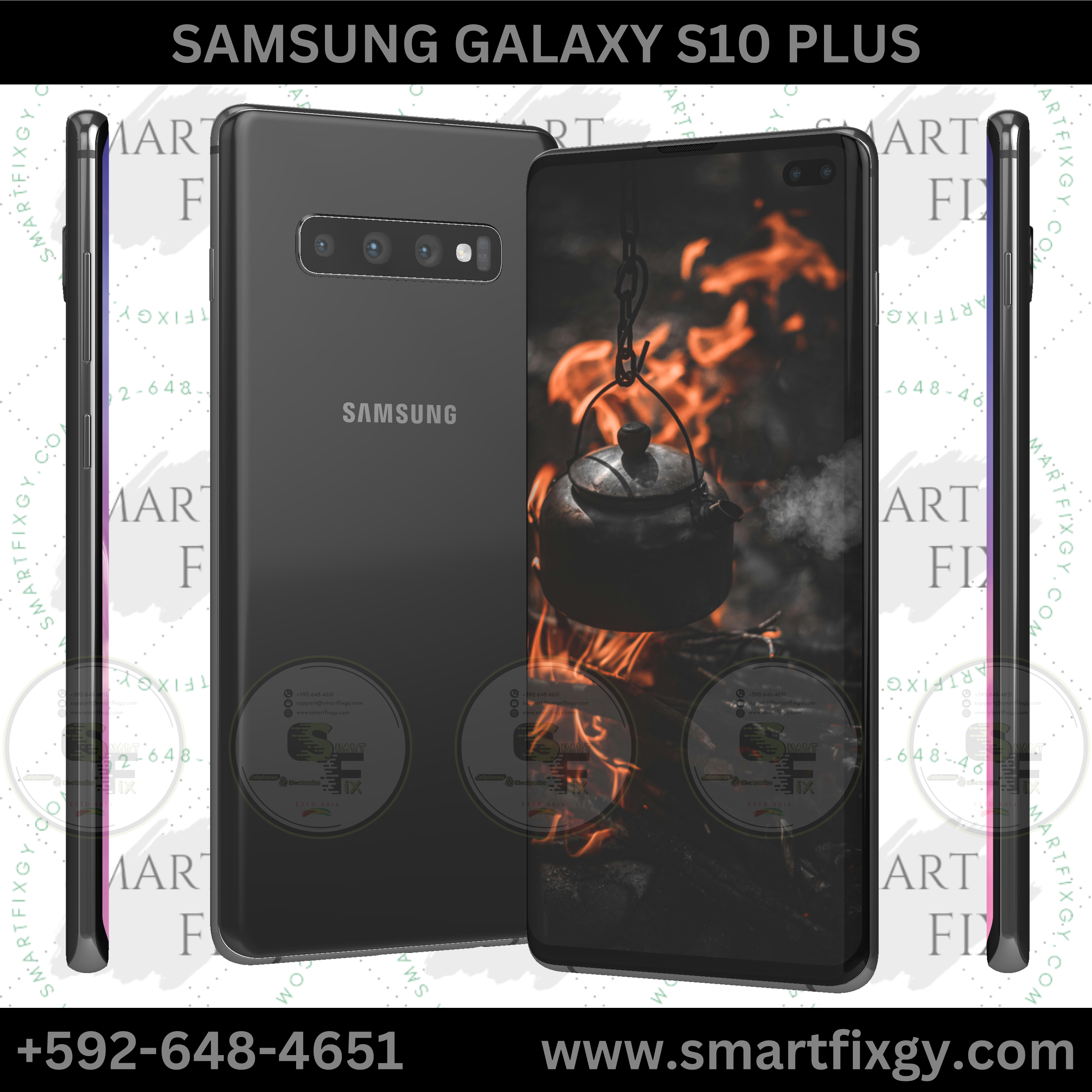 Samsung Galaxy S10+ – SMART FIX Cellphones & Electronics Samsung Galaxy S10+ – SMART FIX Cellphones & Electronics
