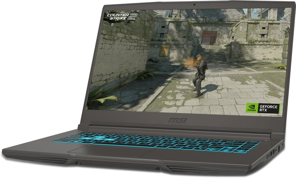 MSI Thin 15.6" Gaming Laptop - 13th Gen i5-13420H Processor - RTX 3050 - (16GB RAM - 512GB SSD)