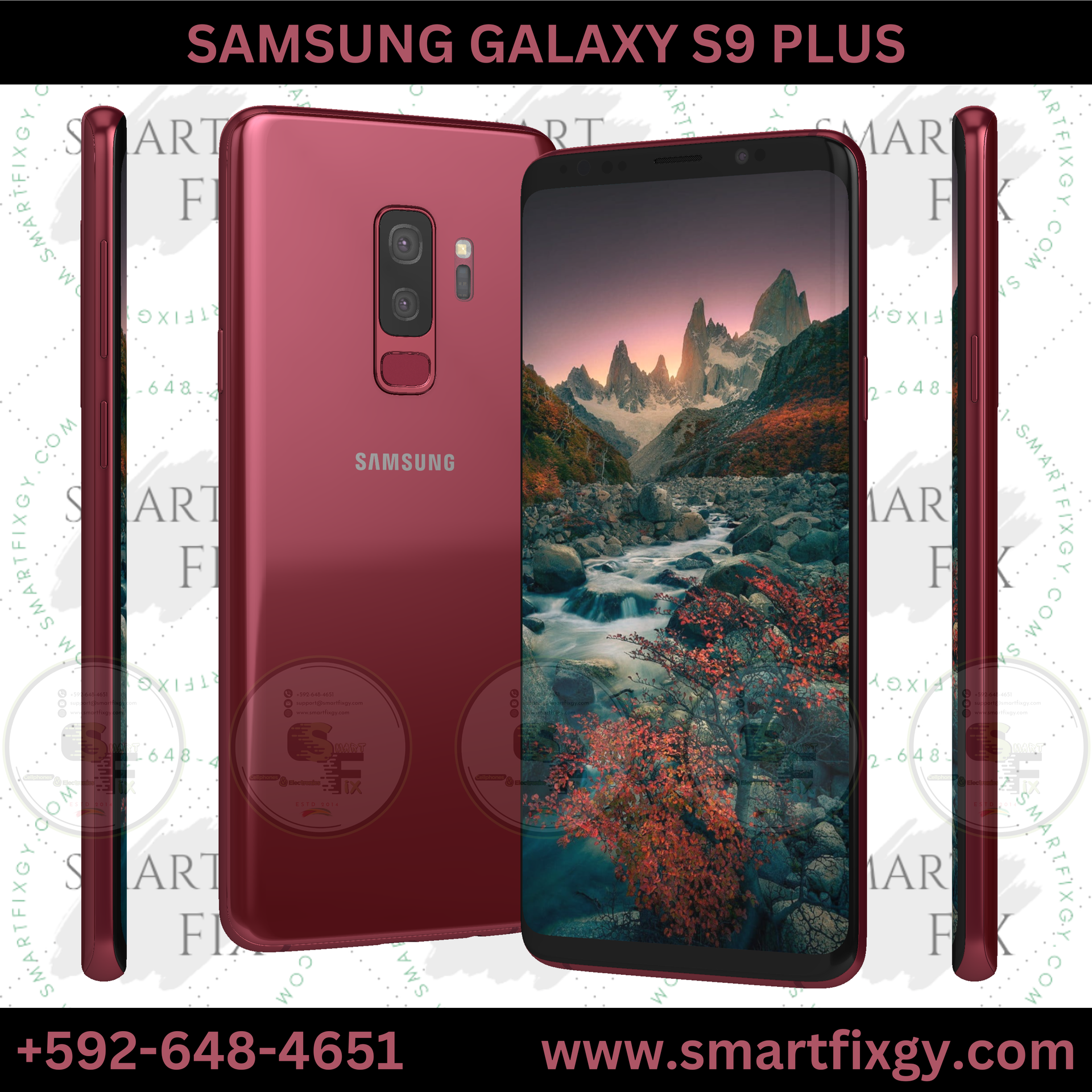 Samsung Galaxy S9+ – SMART FIX Cellphones & Electronics