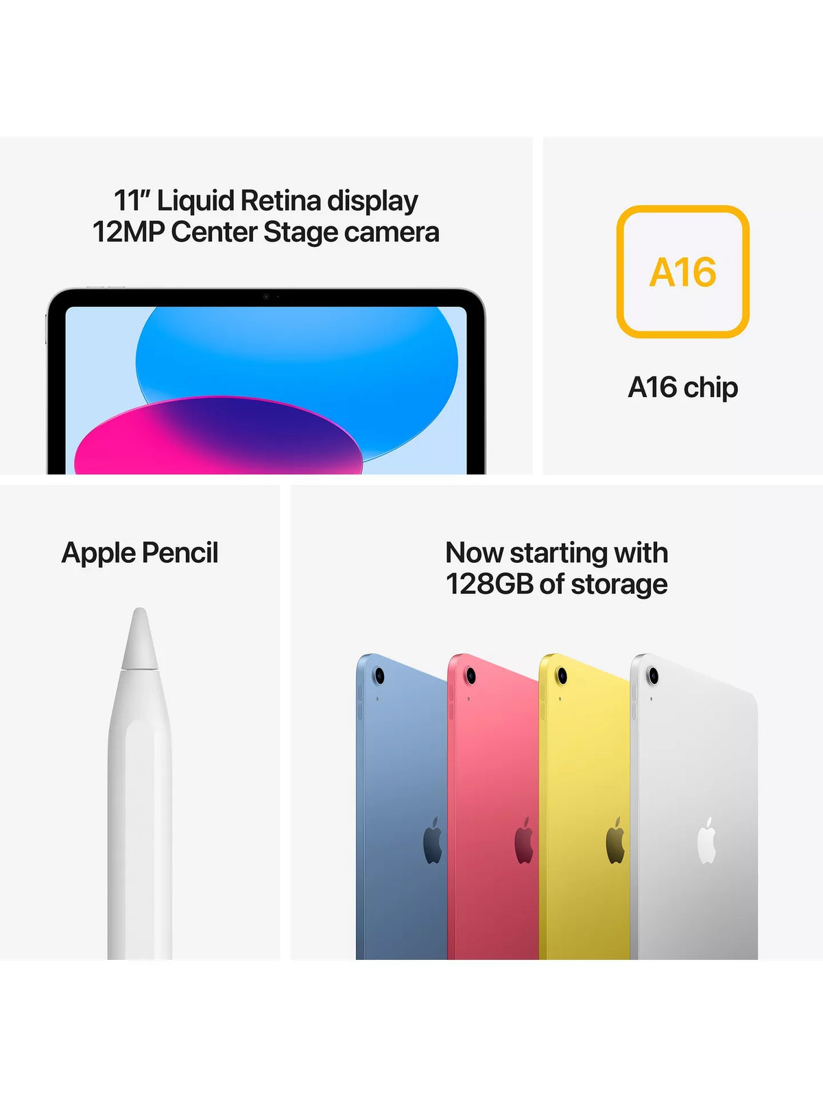 Apple iPad 11-inch (A16) (128GB)