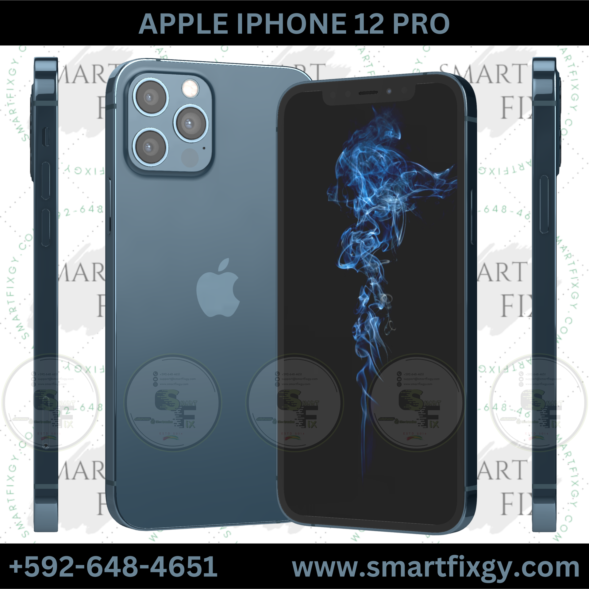 ★iPhone12 Apple iPhone 12 - 64GB - (Unlocked) - Fully Functional Good