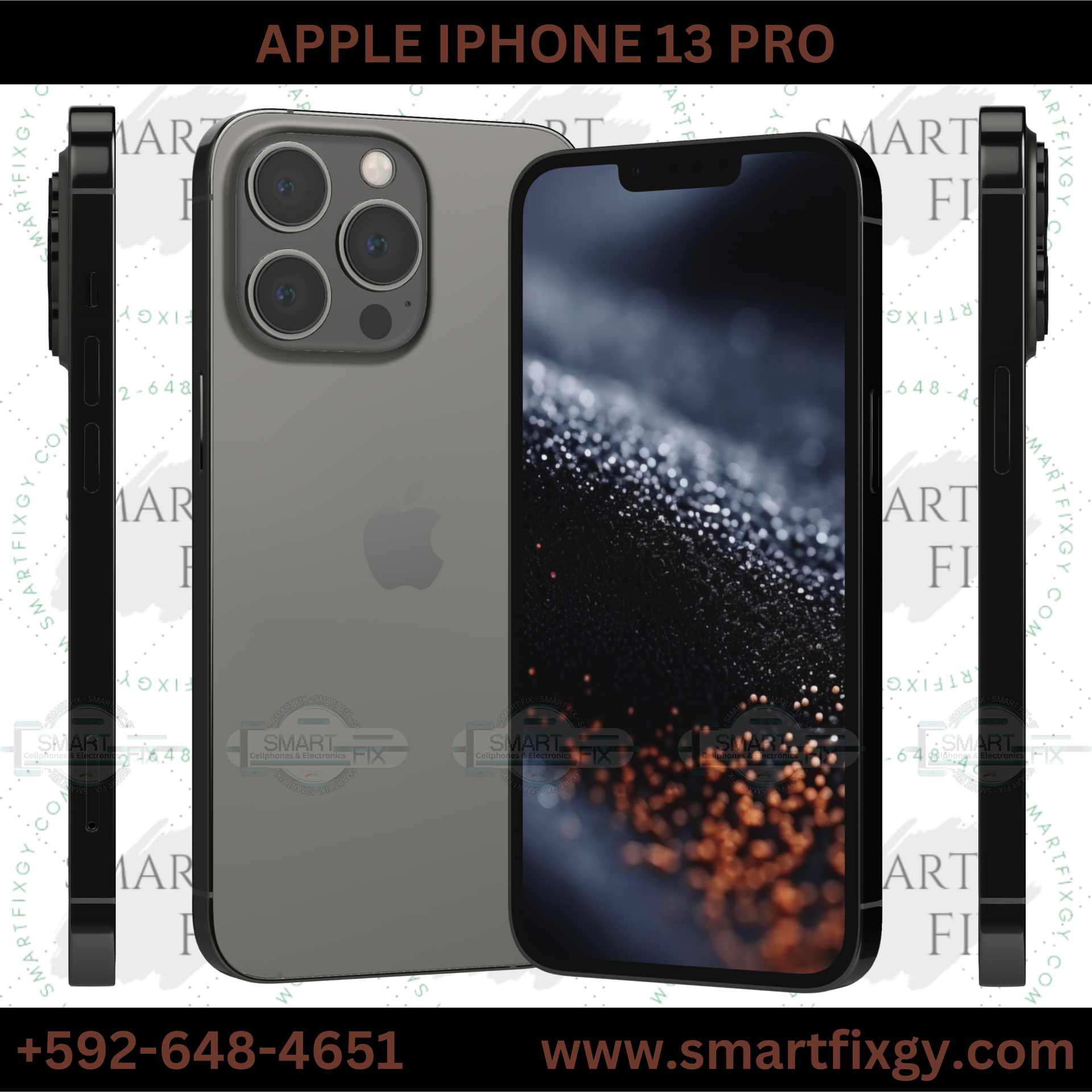 ☆Saaa☆Apple iPhone 13 Pro 黒 Apple iPhone 13 Pro – SMART FIX Cellphones & Electronics