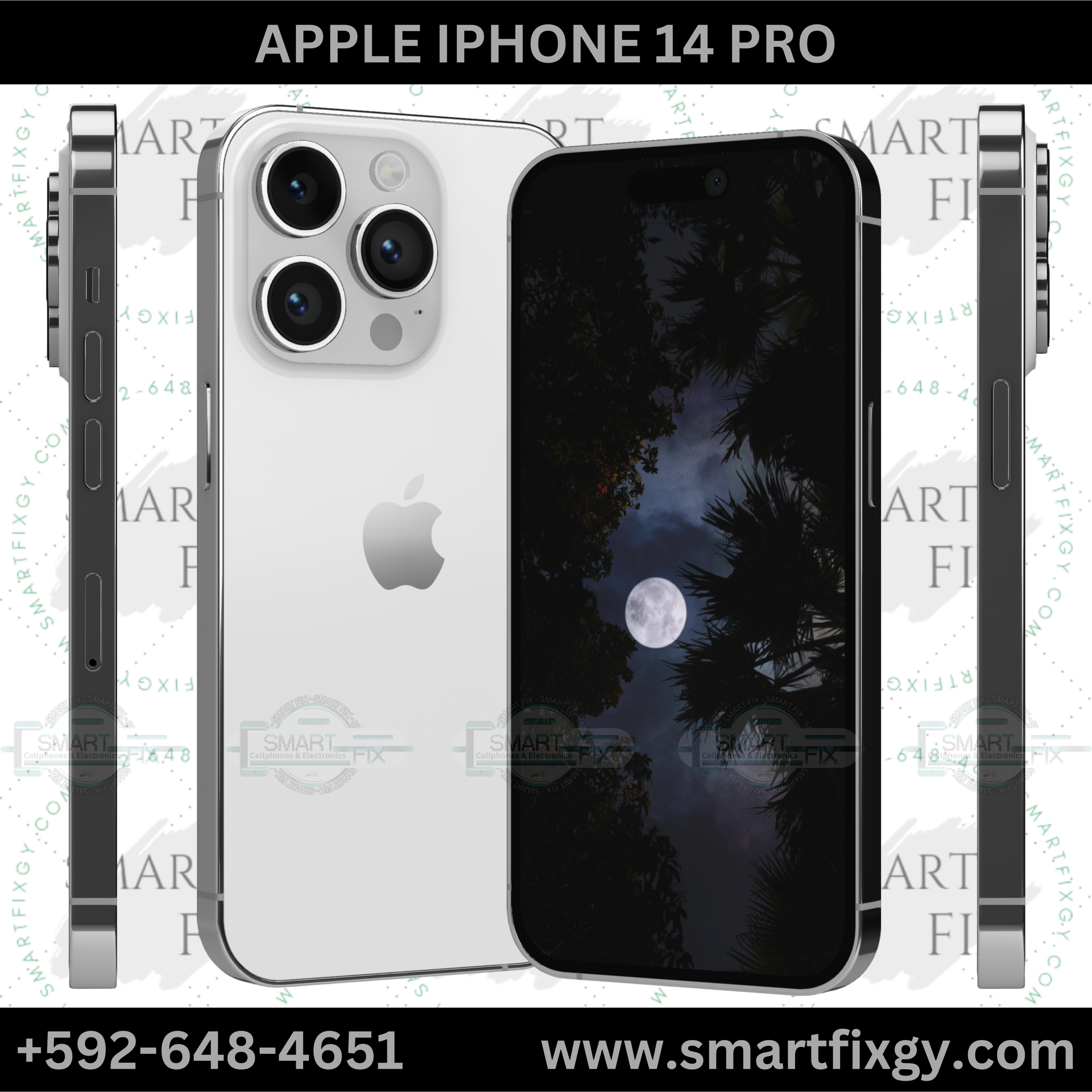 Apple iPhone 14 Pro (128GB) – SMART FIX Cellphones & Electronics Apple iPhone 14 Pro (128GB) – SMART FIX Cellphones & Electronics