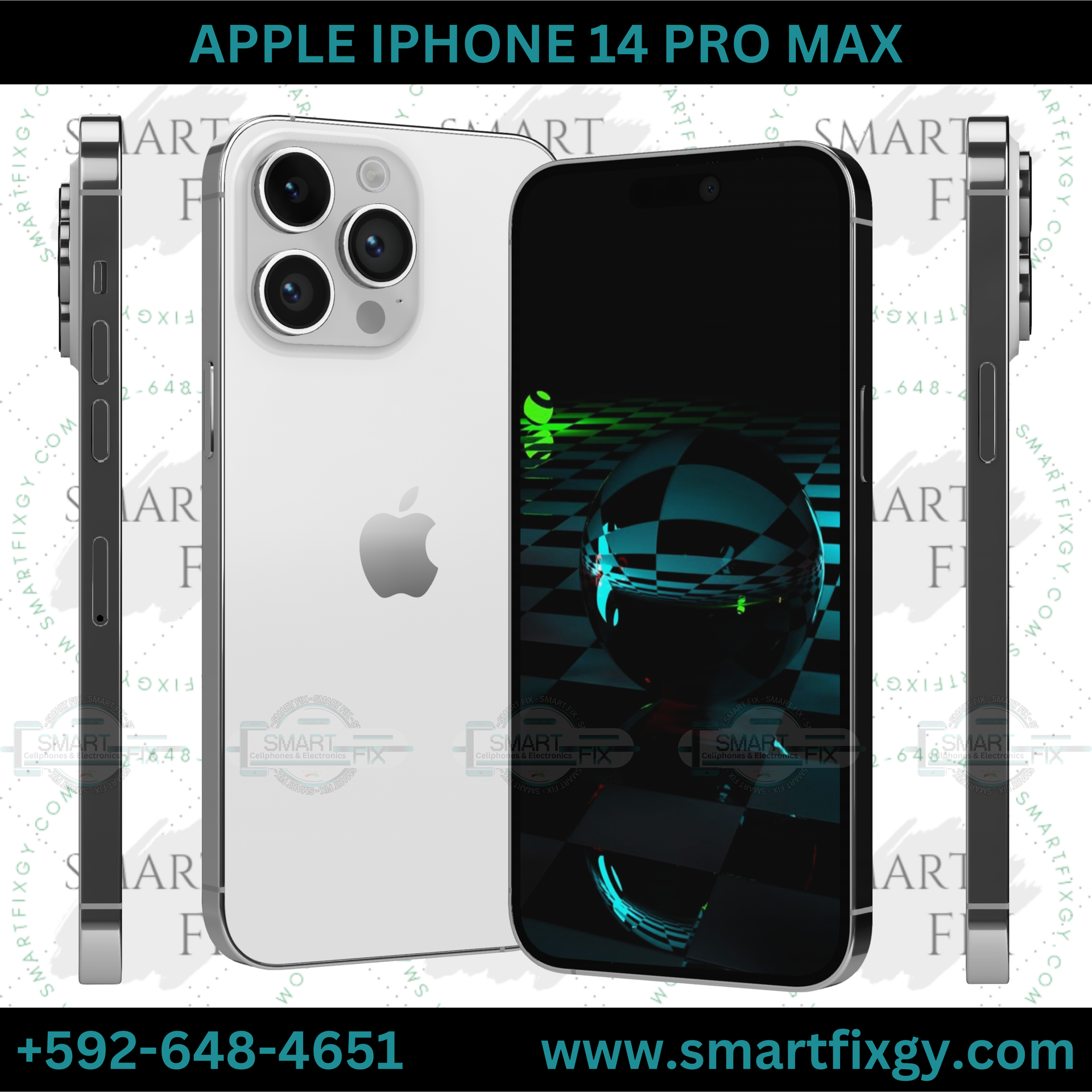 Apple iPhone 14 Pro Max (256GB) – SMART FIX Cellphones & Electronics