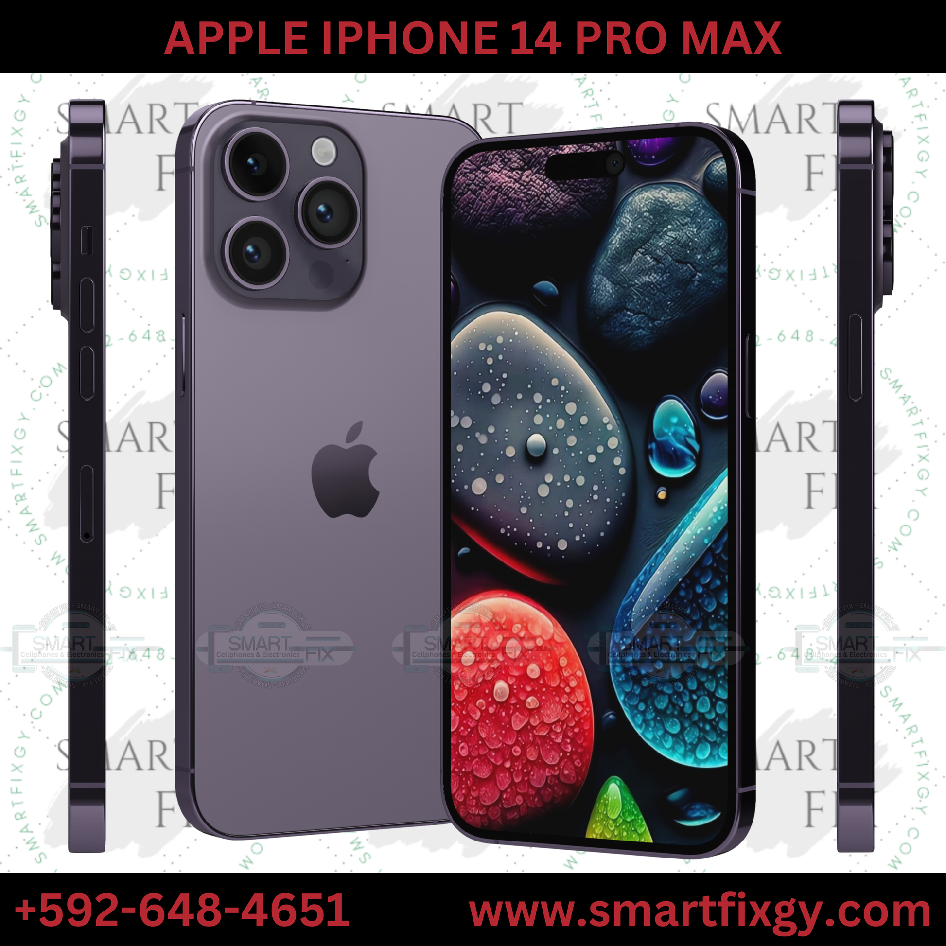 Apple iPhone 14 Pro Max – SMART FIX Cellphones & Electronics Apple iPhone 14 Pro Max – SMART FIX Cellphones & Electronics