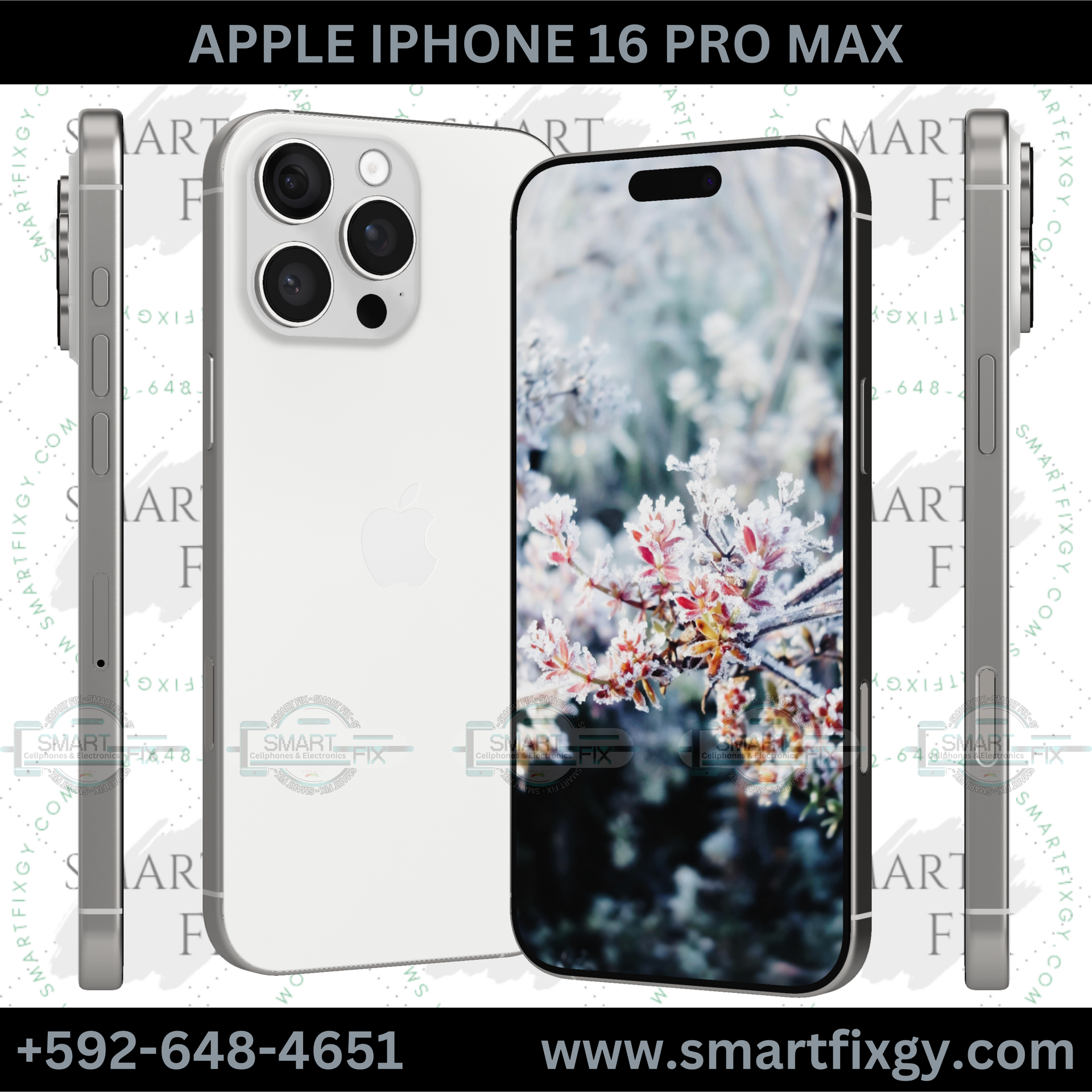 Apple iPhone 16 Pro Max (256GB) – SMART FIX Cellphones & Electronics