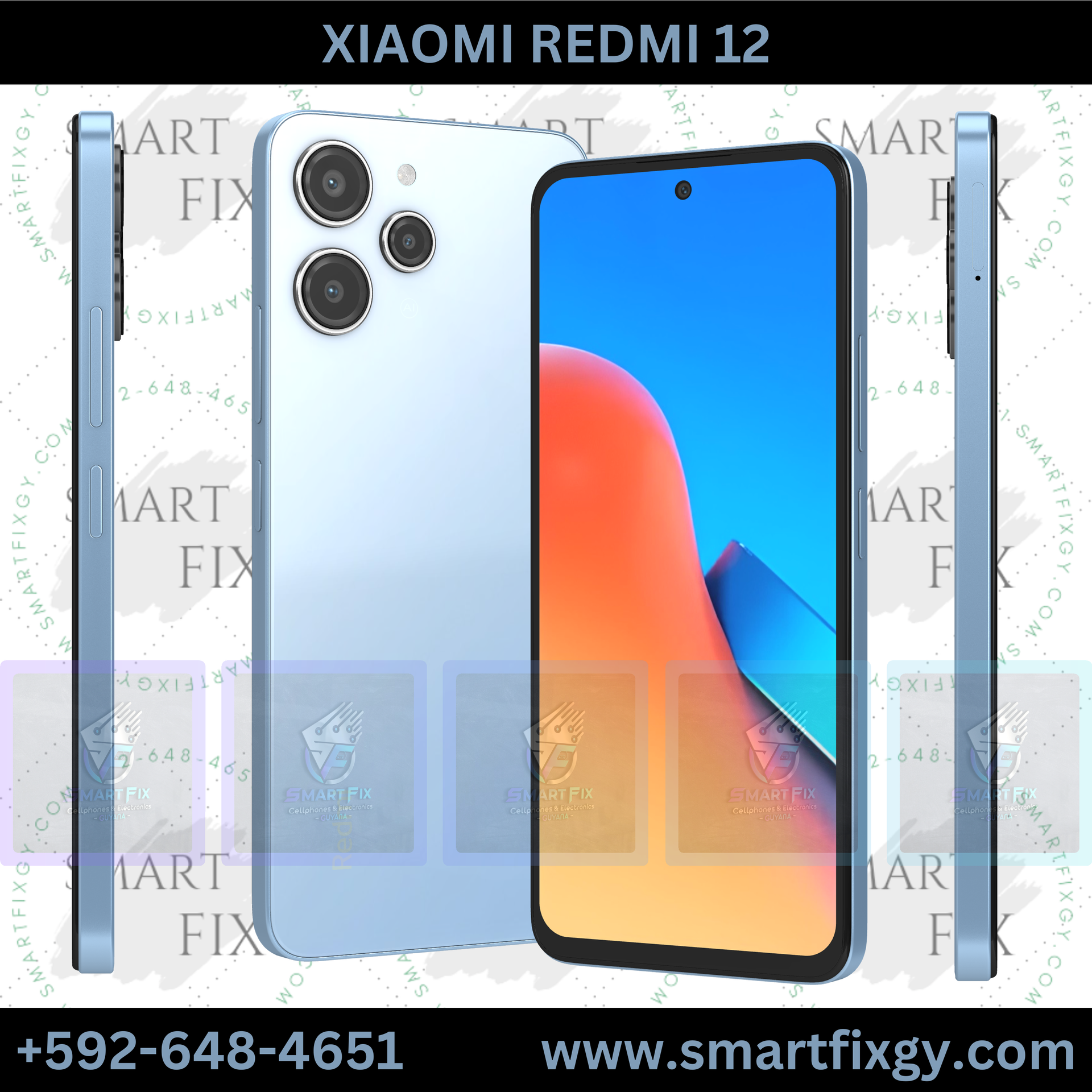 Xiaomi Redmi 12 – SMART FIX Cellphones & Electronics Xiaomi Redmi 12 – SMART FIX Cellphones & Electronics