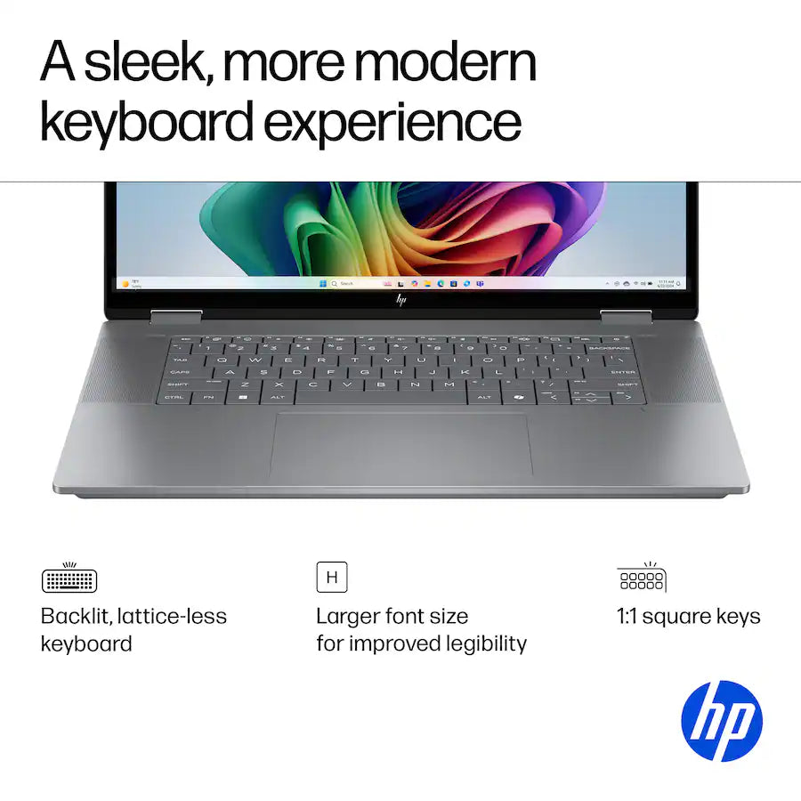 HP OmniBook X Flip 2-in-1 - 16" 2K Touch-Screen Laptop - AMD Ryzen AI 5 340 Processor - (16GB RAM - 512GB SSD)