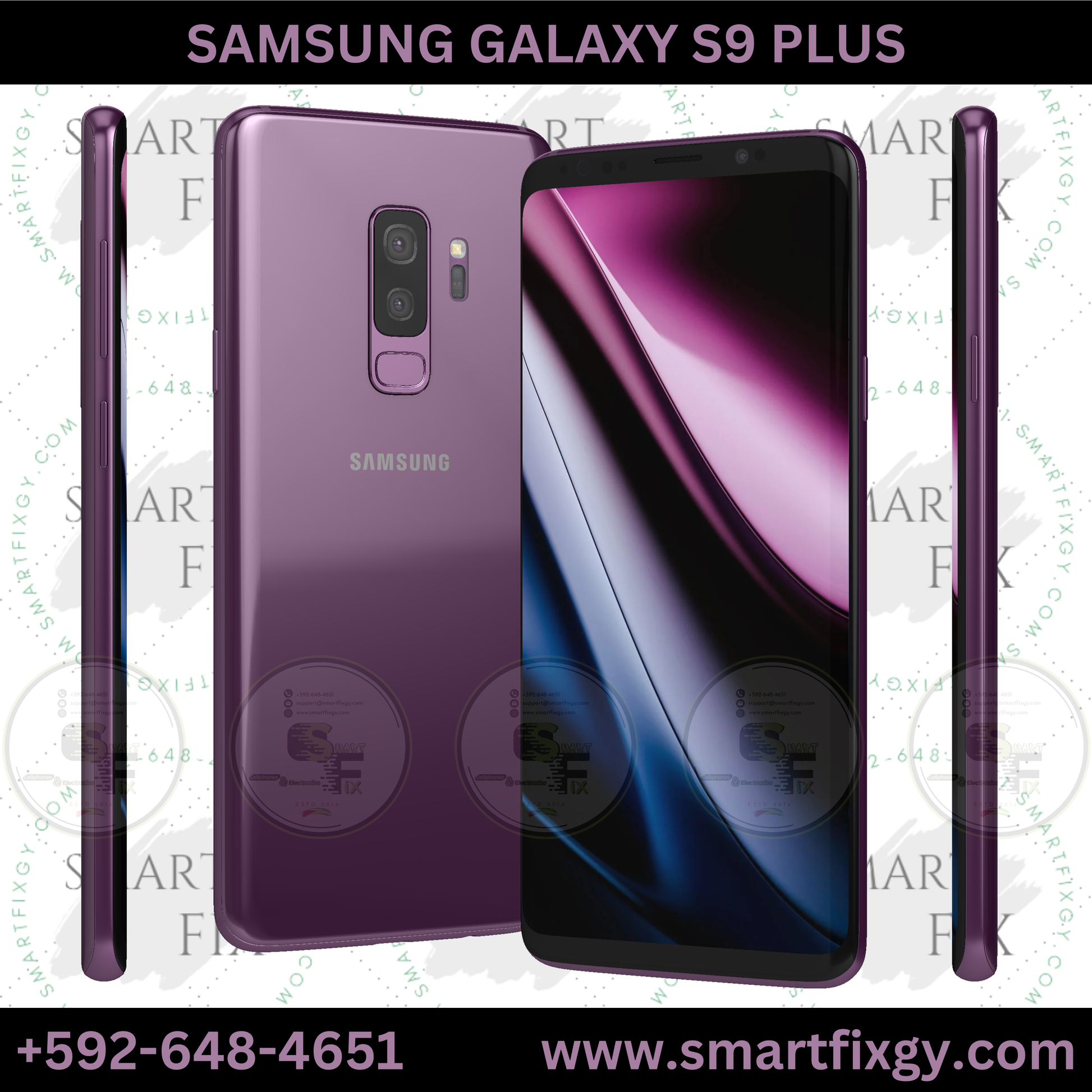 Samsung Galaxy S9+ – SMART FIX Cellphones & Electronics Samsung Galaxy S9+ – SMART FIX Cellphones & Electronics