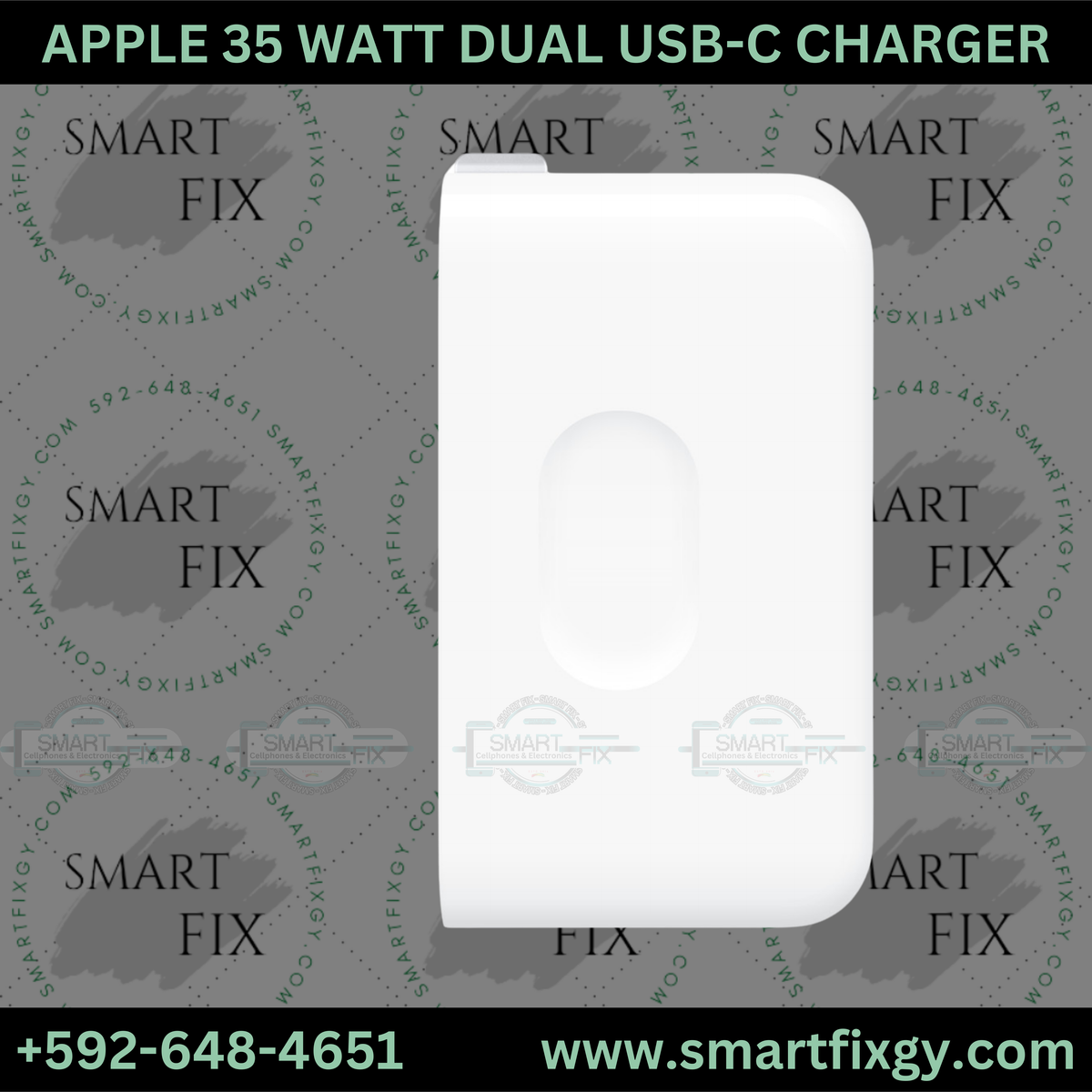 Cargador compacto dual USB-C de 35 W de Apple