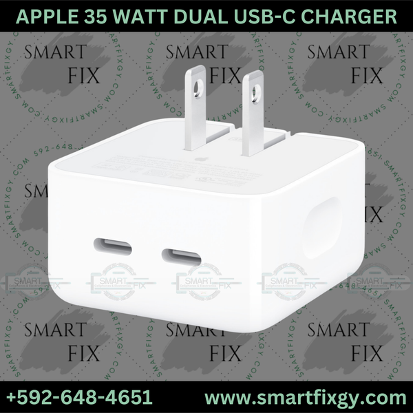 Cargador compacto dual USB-C de 35 W de Apple