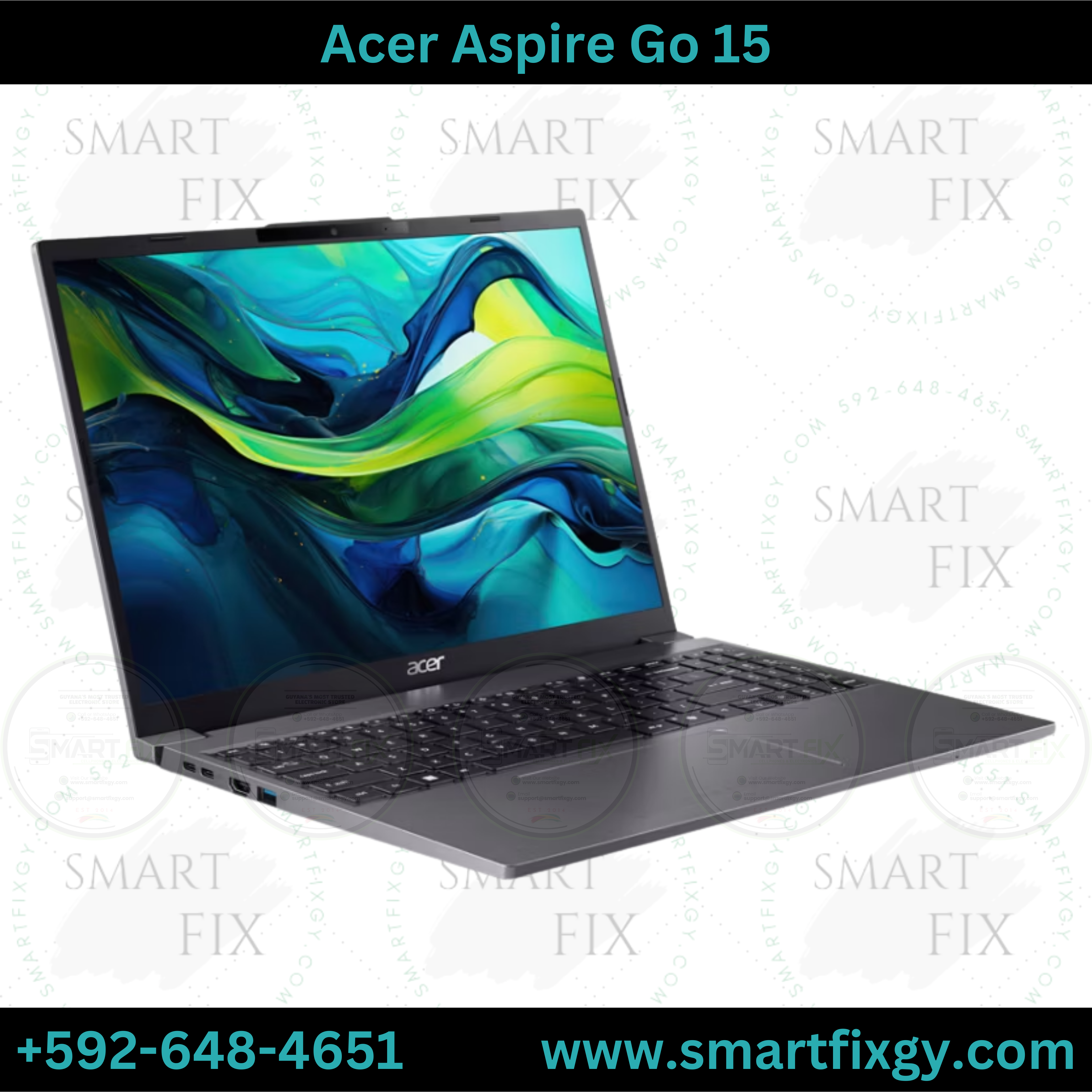 Acer Aspire Go 15.6" Intel i5 Laptop (256GB + 8GB RAM)