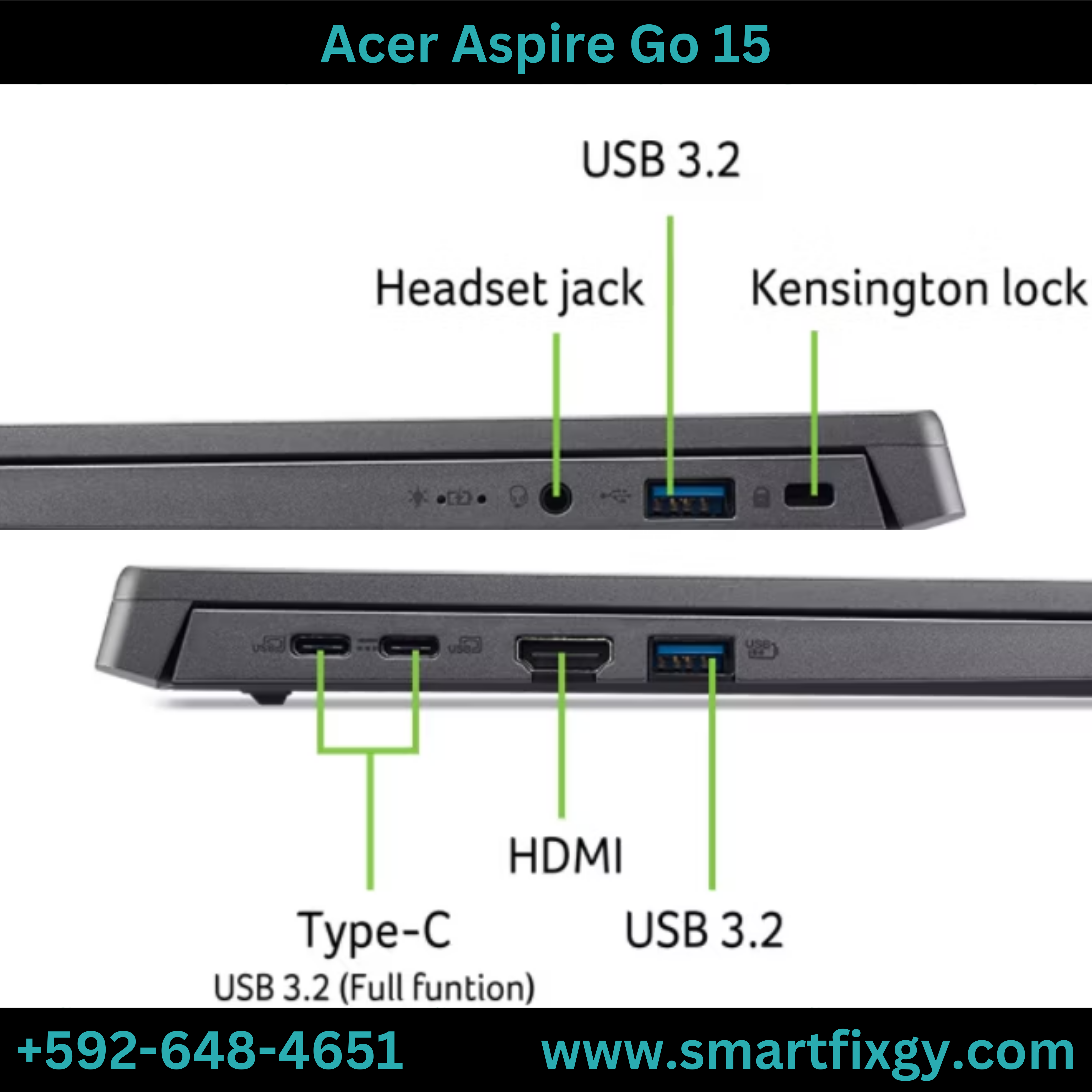 Acer Aspire Go 15.6" Intel i5 Laptop (256GB + 8GB RAM)