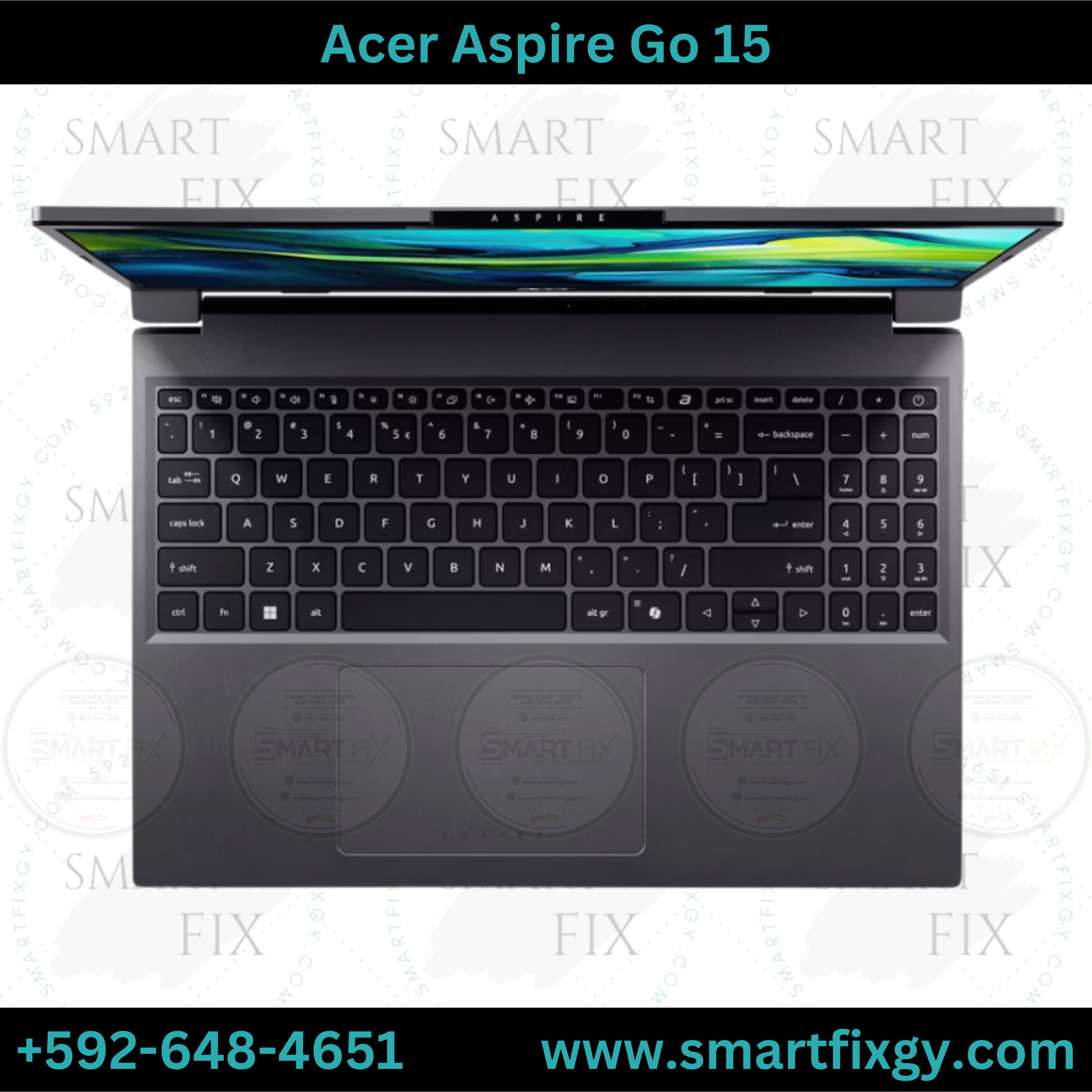 Acer Aspire Go 15.6" Intel i5 Laptop (256GB + 8GB RAM)