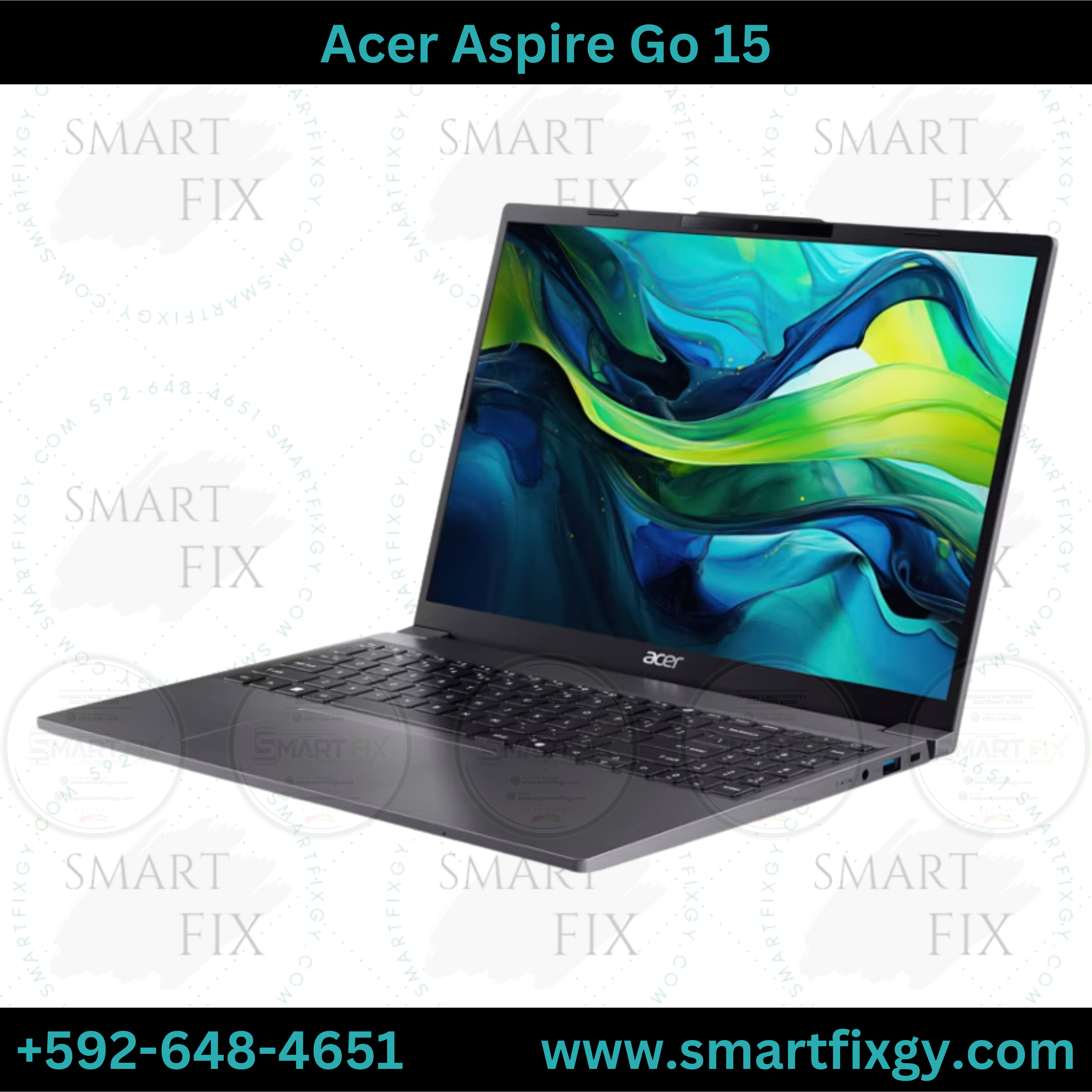 Acer Aspire Go 15.6" Intel i5 Laptop (256GB + 8GB RAM)