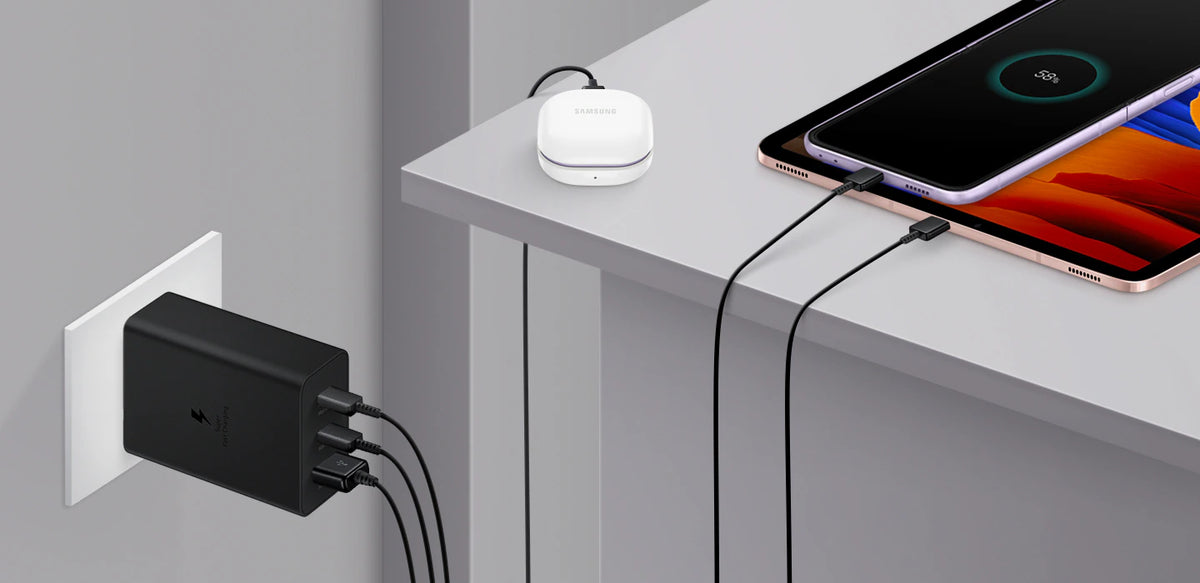 Carregador super rápido Samsung 45W