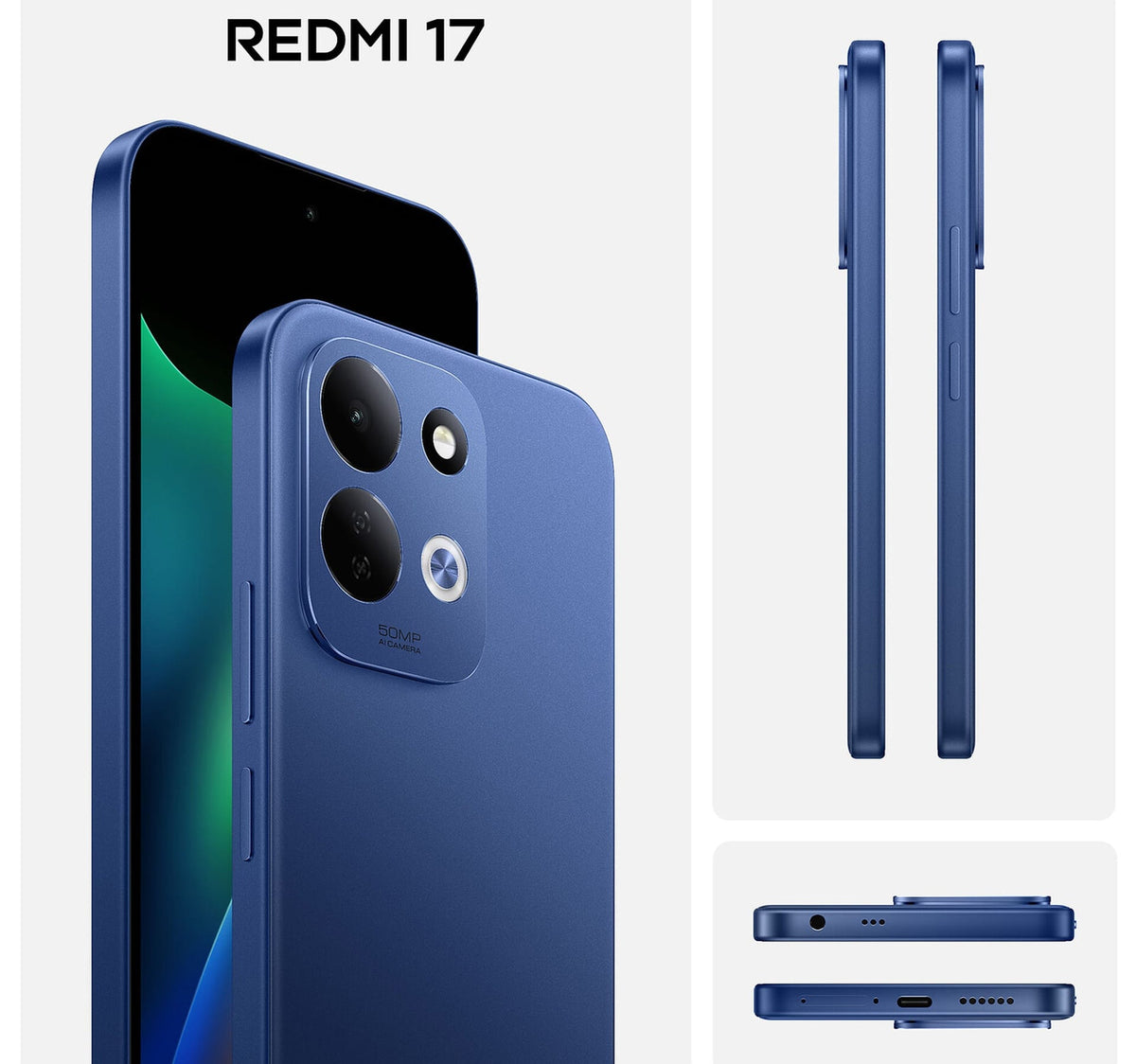 Xiaomi Redmi A17 front view