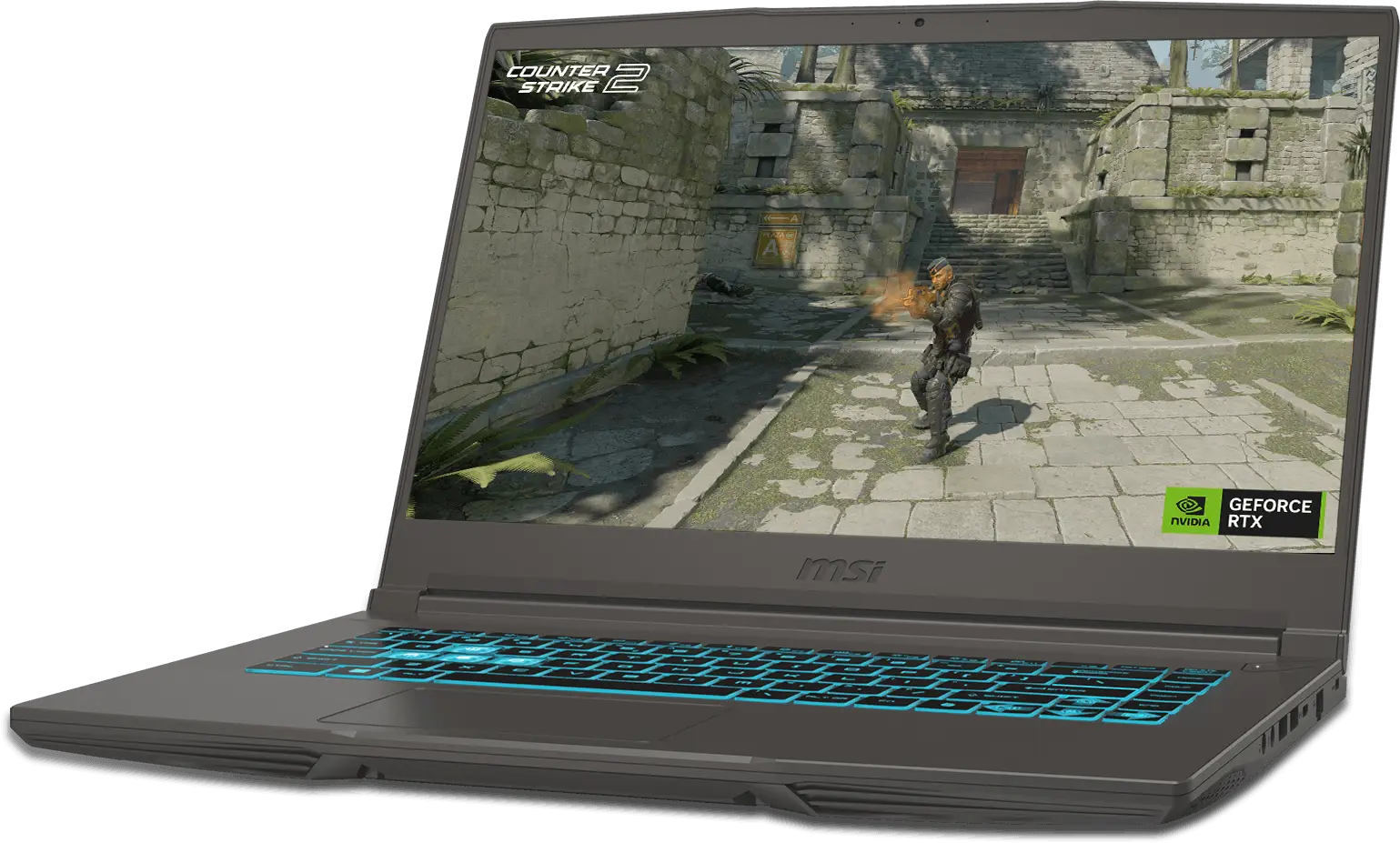 MSI Thin 15.6" Gaming Laptop - 13th Gen i5-13420H Processor - RTX 3050 - (16GB RAM - 512GB SSD)