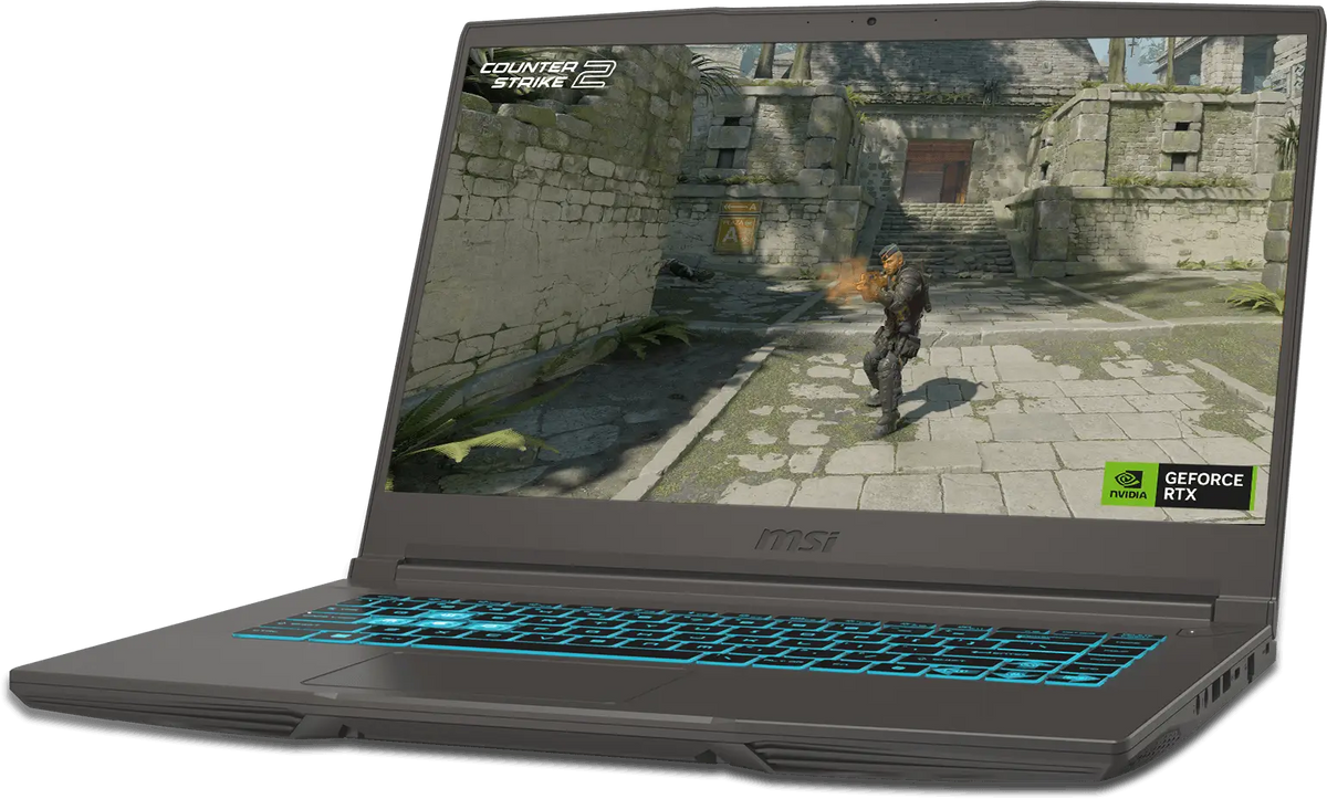 MSI Thin 15.6" Gaming Laptop - 13th Gen i5-13420H Processor - RTX 3050 - (16GB RAM - 512GB SSD)